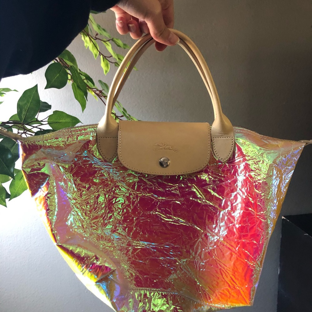Authentic Longchamp Iridescent bag